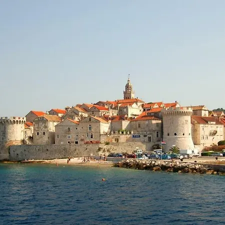 In With Seaview, Balcony, Air Condition, Wifi Apartman Korcula Town